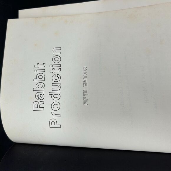Rabbit Production Book 1982 Signed - Picture 3 of 5